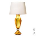 Ver imagem 2 de Abajour em Cristal Murano Âmbar - São Marcos 60cm