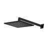 Chuveiro Ducha Fria Metal Quadrado Loren Quadra - Lorenzetti Preto Fosco 7034 B16 - 1