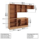 Ver imagem 4 de Cozinha Modulada 4 Peças com Armários, Balcão e Torre Quente Aroeira CabeCasa MadeiraOriginals