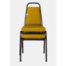02 Cadeiras Empilhável para Hotelaria Linha Hotel Jersey Amarelo - 2
