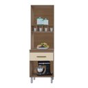 Ver imagem 3 de Paneleiro Torre Quente Vic 4 Portas 1 Gaveta MDP 60cm Off White