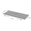 Ver imagem 3 de Tampo P/ Balcão Cozinha Gabinete 120x53cm Calcare - Henn