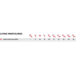 Luva Texx Old Shoot Preta 4xl - 4