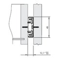 Ver imagem 2 de Corrediça Telescópica (35 Kg) 600mm Preta Tn H45 Fgvtn 01 Par