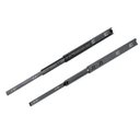 Ver imagem 1 de Corrediça Telescópica (35 Kg) 600mm Preta Tn H45 Fgvtn 01 Par