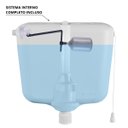 Ver imagem 7 de Caixa de Descarga Elevada de 6,8 À 9l Branca + Tubo de Descida + Engate + Fita Veda Rosca