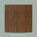 Ver imagem 5 de Painel Ripado Laminado de Eva Autocolante Flexível Rolo 10mt Madeto Nogueira Natural