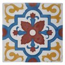 Ver imagem 2 de Fruteira de Ferro e Madeira Grande 3 Andares com Ladrilho Hidráulico Artesanal Ladrilho A1