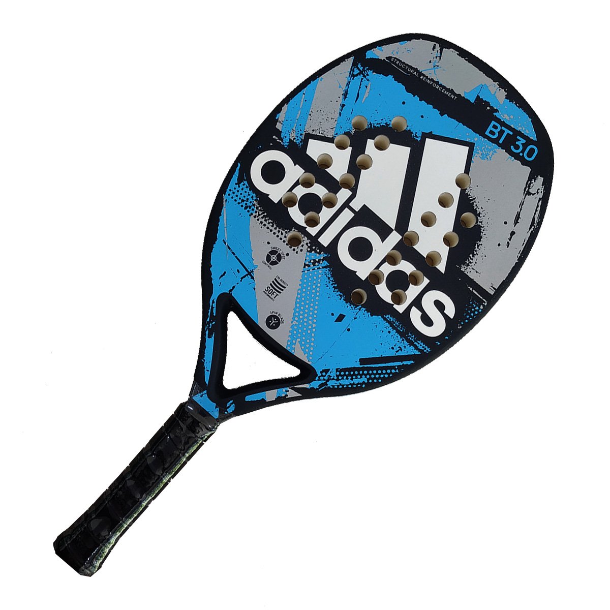 Raquete de Beach Tennis Adidas Adidas Bt 3.0 - Azul e Cinza - Lançamento