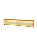 Ver imagem 2 de Rack TV Lumier 172 cm Pés Rodizio Luz LED Neon Naturale Off