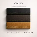 Ver imagem 2 de Bandeja Fiji - Linha Couro- - Caramelo - 30x20
