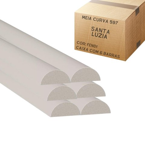 Meia Curva 597 Poliest Fendi 1,6cm Santa Luzia (cx 6br)
