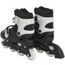 Patins Roller In Line 4 Rodas Infantil Masculino Feminino + Acessórios Preto Tamanho 40 Importway - 6