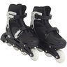 Patins Roller In Line 4 Rodas Infantil Masculino Feminino + Acessórios Preto Tamanho 40 Importway - 2