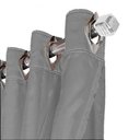 Ver imagem 5 de Cortina Sala e Quarto 5,50x2,70 Tecido Blackout Ana Cinza