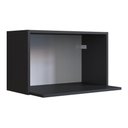 Ver imagem 4 de Armário Nicho para Microondas 60cm Multimóveis CR20093 Preto