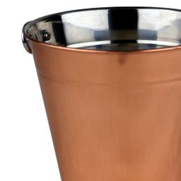 BALDE PARA GELO OPEN BAR EM ACO INOX - Cobre - 3