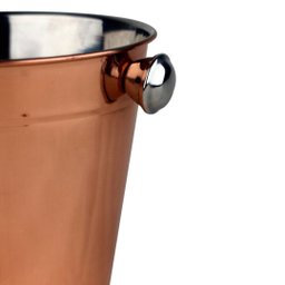 BALDE PARA GELO OPEN BAR EM ACO INOX - Cobre - 4
