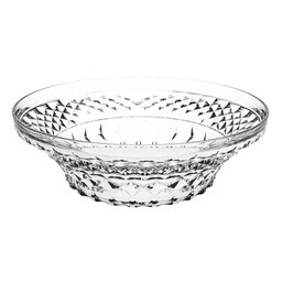 Kit 6 Saladeiras Tigela Redonda 3,3l Crippa Transparente Plástica Salada Sobremesa Restaurante - 3