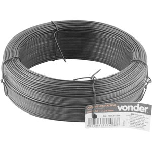 Arame Recozido Bwg 18 Rolo com 1 Kg Vonder