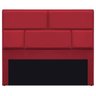 Cabeceira Queen Brick P02 160 cm para cama Box Suede - Amarena Móveis - 2