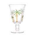 Ver imagem 2 de Jogo 2 Taças de Cristal Palm Hand Tree Coqueiro Transparente para Água Lyor 240ml
