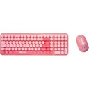 Ver imagem 1 de Kit Teclado e Mouse Letron Fini sem Fio Rosa [f002]