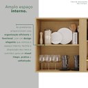 Ver imagem 7 de Armário para Cozinha Aéreo 2 Portas Pérola Cinza/Jequitibá/Granizo