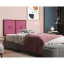 Ver imagem 1 de Painel Cabeceira Box Solteiro 0,90 Madeira Suede Pink - Comprar Moveis em Casa