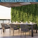 Ver mais imagens de Kit 4 Cadeiras Empilhável Amalfi Caraíva Fratini Alumínio Encosto Trama Corda Náutica Almofada