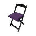 Ver imagem 4 de Mesa Dobrável com 4 Cadeiras Estofadas 120x70 Roxo