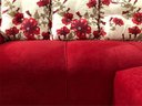 Ver imagem 4 de Sofá Canto Vermelho com Floral 608/25 Belo