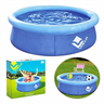 Piscina Inflável 1000 Litros Infantil Redonda de Plástico com Reparos 168cm X 51cm - 6
