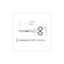 Ver imagem 3 de Tesoura para Cabelo Tramontina em Aço Inox com Fio Desbaste 5,5" Tramontina