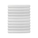 Ver imagem 1 de Kit 10 Lençol Clinica Hospital Hotel Algodão Percal Branco