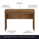 Ver imagem 3 de Aparador Decorativo Sala de Estar Ap2309 Mdp Natural - Gran Belo