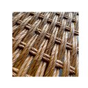 Ver imagem 7 de Banco Madeira Maciça Hanna com Assento em Fibra Natural Trançada À Mão 2 Lugares Amêndoa