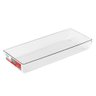 Cesto Organizador Plástico Multiuso Gg Clear Transparente Utti Ordene - 1
