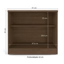 Ver imagem 4 de Balcão 2 Portas com Chave Versatile Munique 91cm