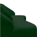 Ver imagem 7 de Namoradeira Sofá Feijão Cancún 150cm Orgânica Suede Verde