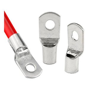 Kit Terminal Olhal Compressão 6mm M6 Fios e Cabos - 20pçs