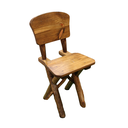 Ver imagem 5 de Conjunto Rústico de Mesa 2,2m e 4 Bancos e 2 Cadeiras Madeira Maciça Pinus