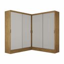 Ver imagem 2 de Closet Casal Duplo Belém 4 Portas 4 Gavetas Carioca Móveis