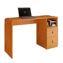 Ver imagem 2 de Escrivaninha para Quarto 127 Cm com 2 Gavetas Alice Jcm Cinamomo