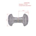 Ver imagem 3 de Puxador redondo mini de resina transparente para porta