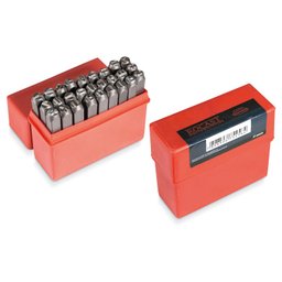 Punção Marcador Alfabético 10,0 Mm 27 Peças - Rocast - 1
