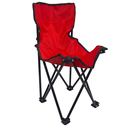 Ver imagem 5 de Cadeira de Camping Dobravel Brisa Portatil até 80 Kg Vermelha Lu0104_vm