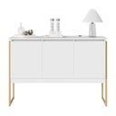 Ver imagem 4 de Buffet Aparador de Sala Jantar com Pés Dourado