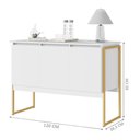 Ver imagem 2 de Buffet Aparador de Sala Jantar com Pés Dourado