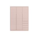 Ver imagem 5 de Quarto Completo com Guarda Roupa 3 Portas e 4 Gavetas + Cômoda 2 Portas e 4 Gavetas + Berço Mini